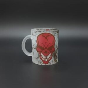 CANECA CAFÉ VIDRO FOSCO