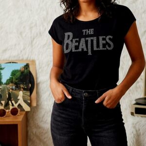 T-SHIRT STRASS - THE BEATLES