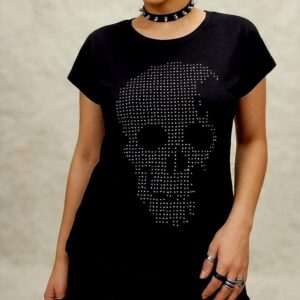 T-SHIRT STRASS - CAVEIRA