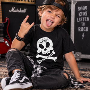 Camiseta Infantil Caveira