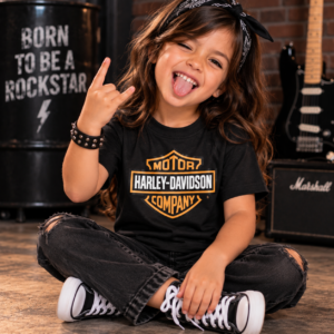 Camiseta Infantil Harley Davidson