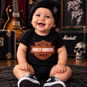 Body Infantil Harley Davidson