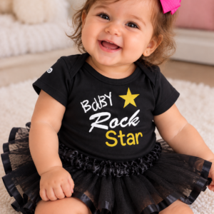 Saia de Tule Preta Infantil